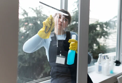 Nettoyage de vitres intérieures et extérieures à Hautefort
